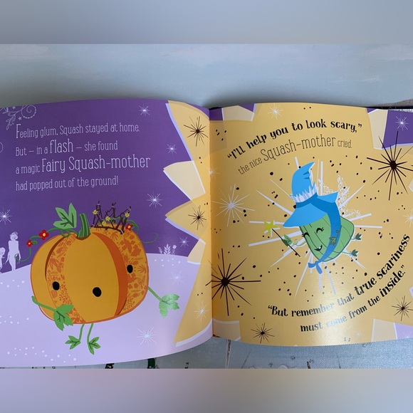 New Squasherella Halloween Children’s Hardcover Book With Necklace🎃 - Picture 9 of 13